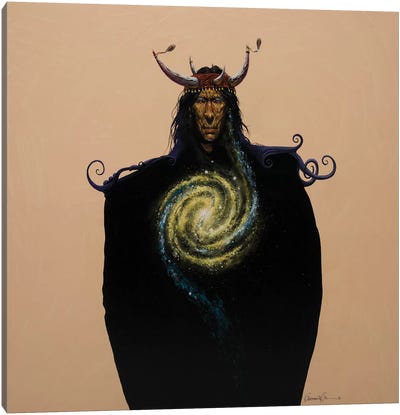 Crown Of Horns Canvas Art Print - Lawrence Lee