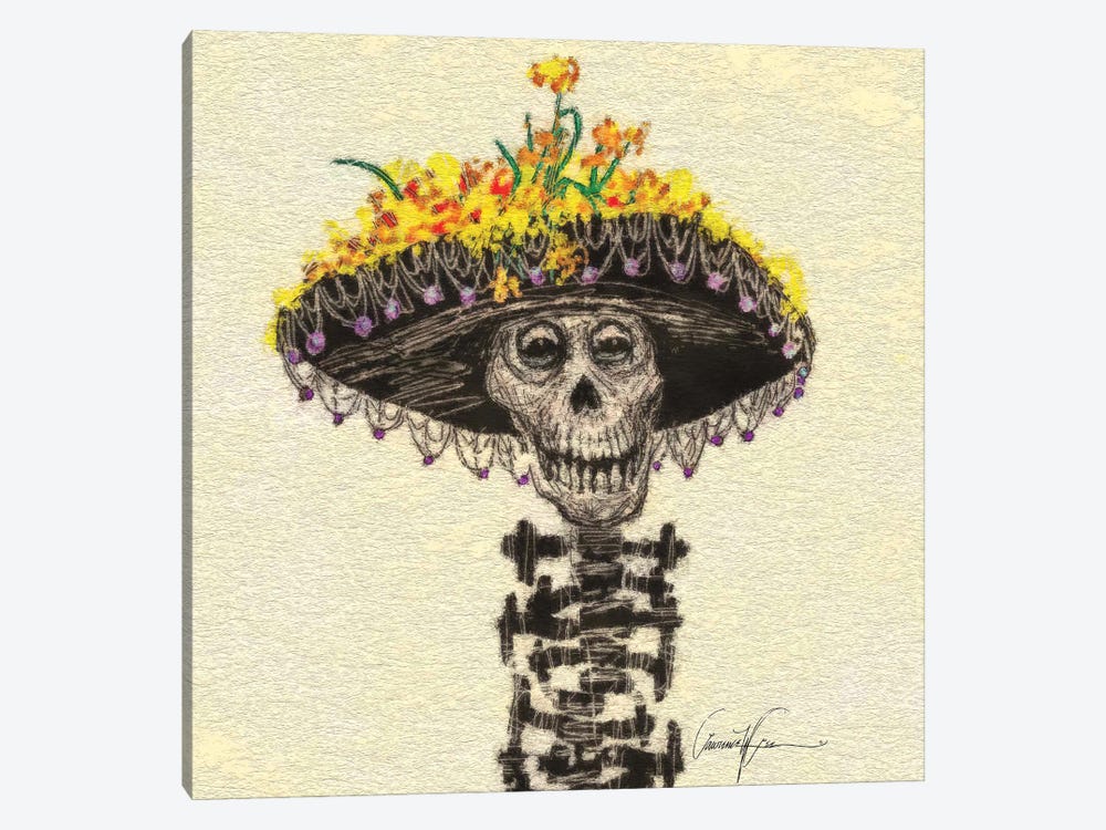 Catrina X by Lawrence Lee 1-piece Canvas Print