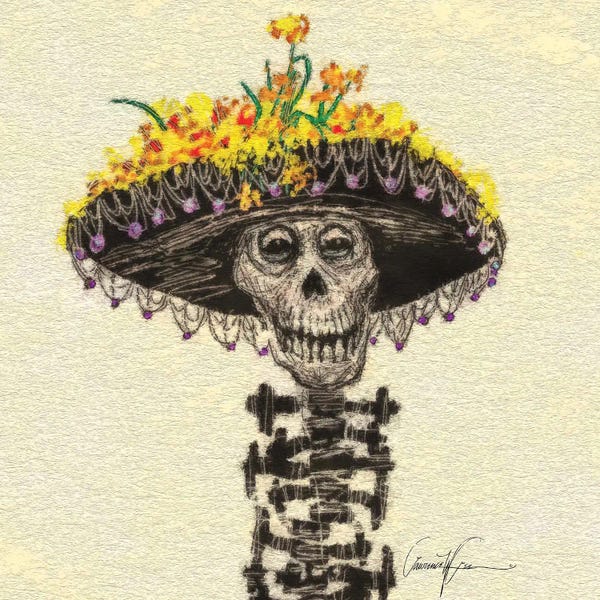 Skeletons: Catrina X by Lawrence Lee