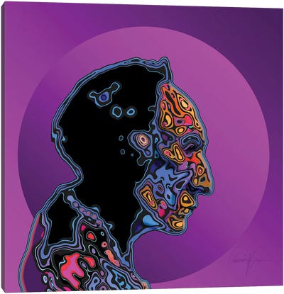 AcidPop Shaman Canvas Art Print - Lawrence Lee