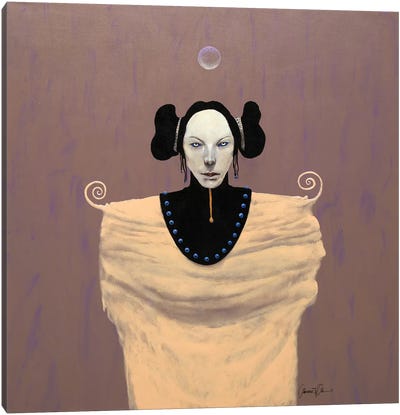Ghost Talker Canvas Art Print - Lawrence Lee