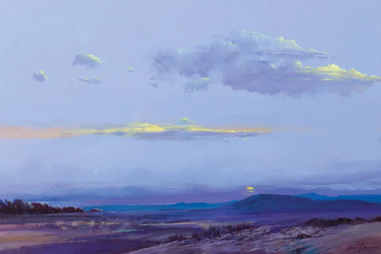 Sonora Moonrise by Lawrence Lee wall art