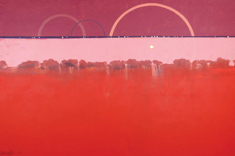 Moonbow Rising by Lawrence Lee wall art