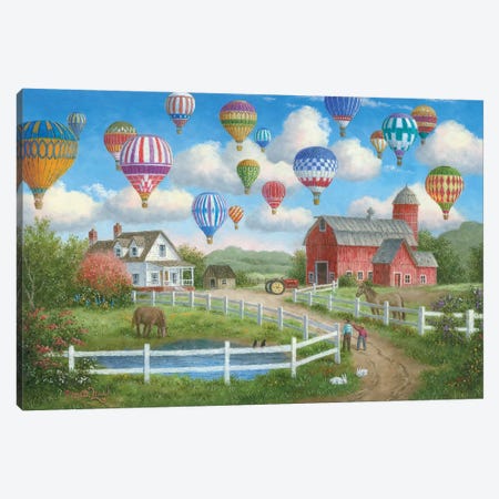 balloon farm 絵画原画-