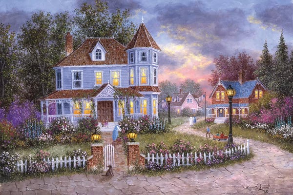 Villages & Towns: American Holiday by Dennis Lewan