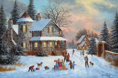 Gifts for Everyone Canvas Print #LWN59} by Dennis Lewan Canvas Print