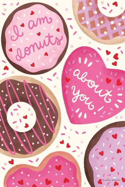 Hearts: I Am Donuts About You by Lindley Wiesner