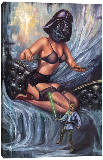 Puppet Master Canvas Art Print - Darth Vader