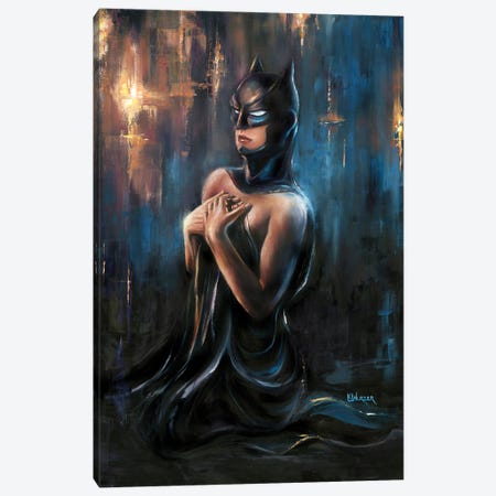 The Dark Knight Rises Canvas Print #LWZ1} by LeAnna Wurzer Canvas Art Print
