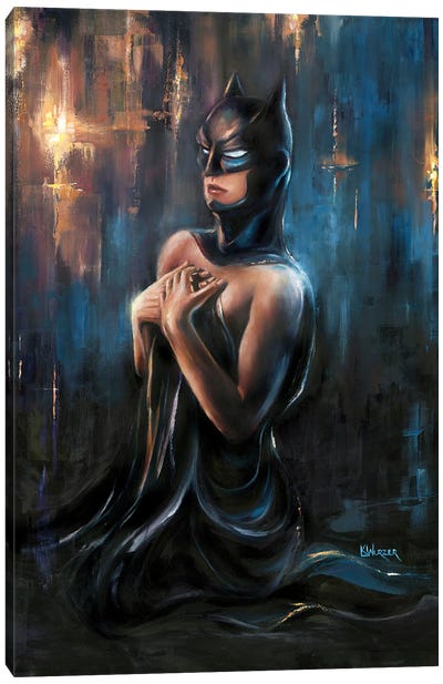 The Dark Knight Rises Canvas Art Print - LeAnna Wurzer