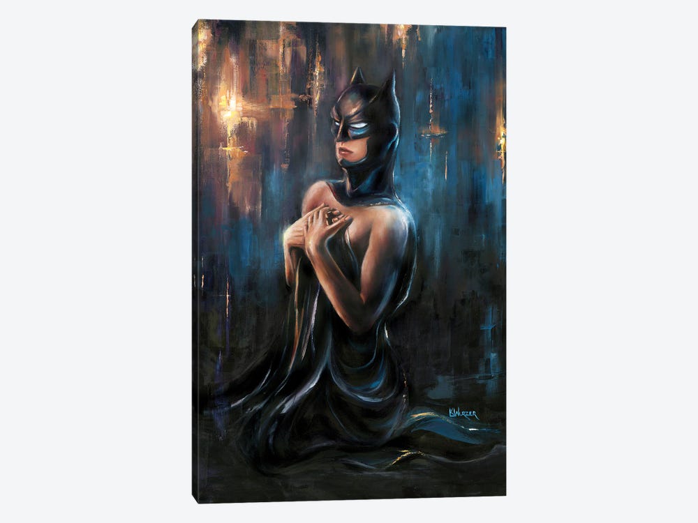 The Dark Knight Rises by LeAnna Wurzer 1-piece Canvas Print
