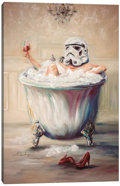 Missed Reflections Canvas Art Print - Star Wars