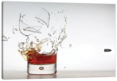 Shot Of Whisky Canvas Art Print