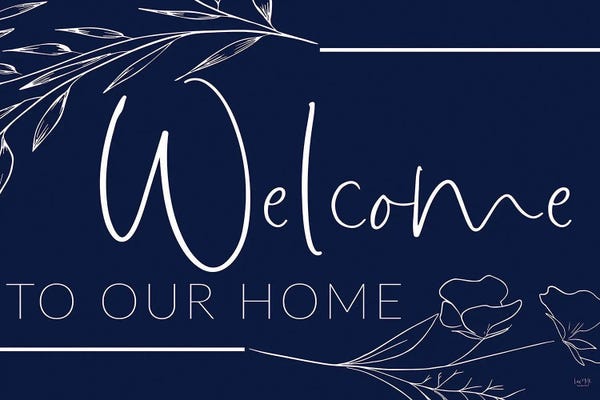 Modern Farmhouse Décor: Welcome To Our Home by Lux + Me Designs