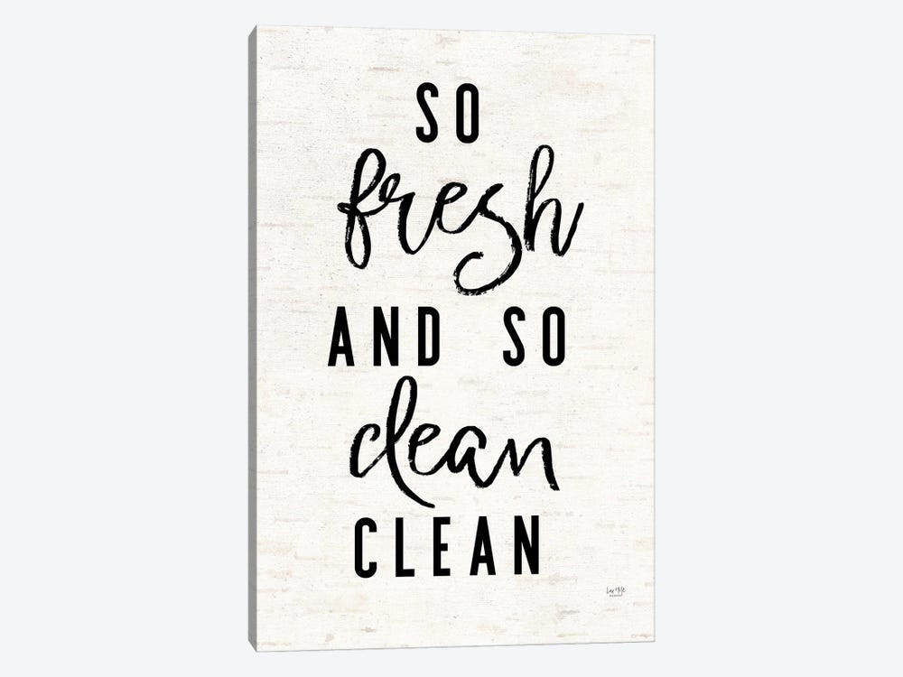 So Fresh And Clean by Lux + Me Designs 1-piece Canvas Print