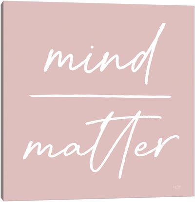 Mind Over Matter Canvas Art Print