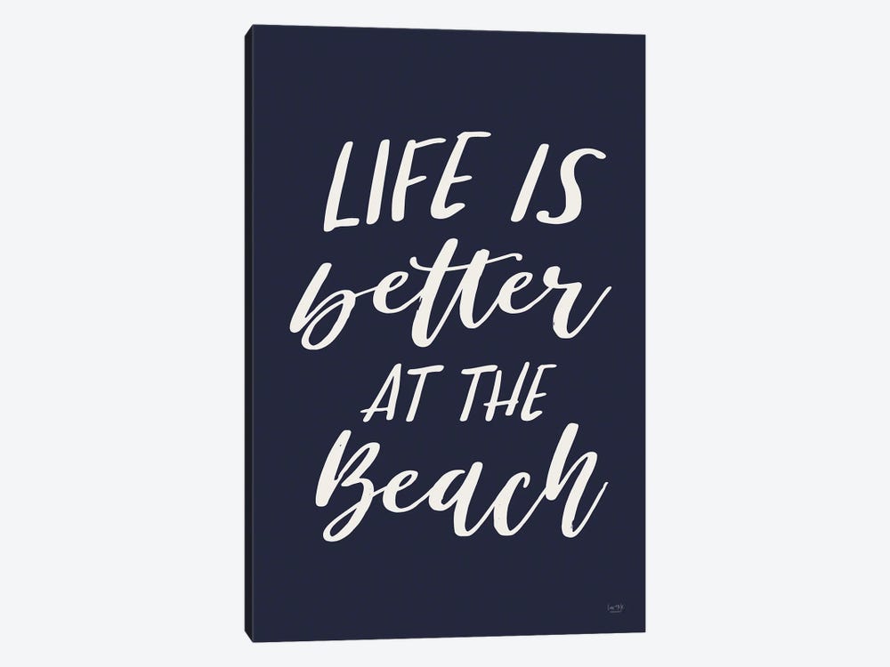 Better At The Beach by Lux + Me Designs 1-piece Art Print