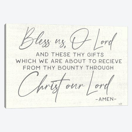 Bless Us Canvas Print #LXM141} by Lux + Me Designs Canvas Print