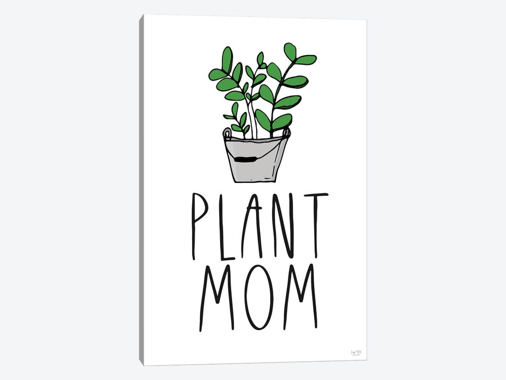 Plant Mom by Lux + Me Designs 1-piece Canvas Wall Art