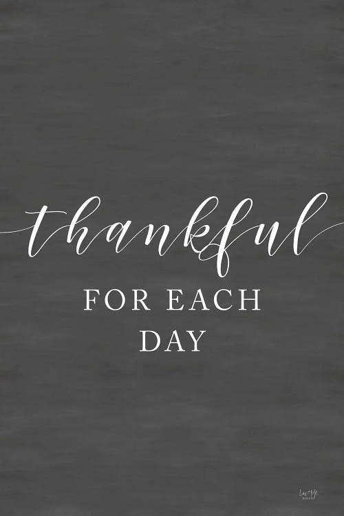 Thankful For Each Day