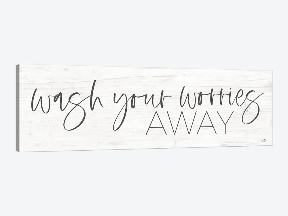 Wash Your Worries Away by Lux + Me Designs 1-piece Art Print