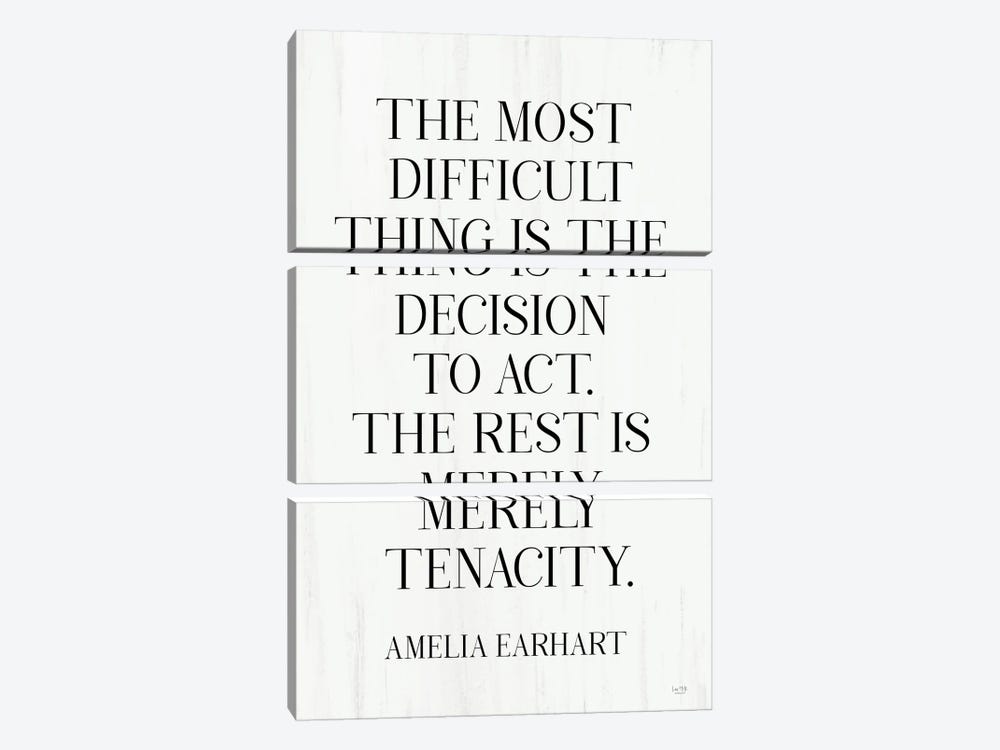 The Most Difficult Thing by Lux + Me Designs 3-piece Canvas Art