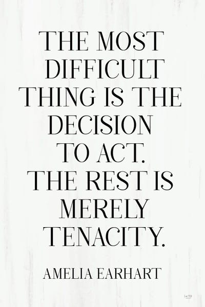 The Most Difficult Thing