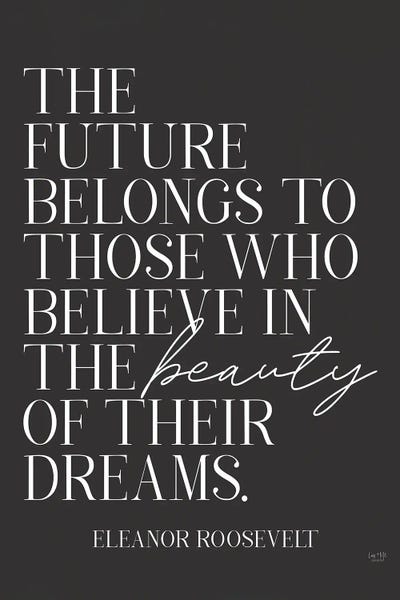 Beauty Of Dreams by Lux + Me Designs metal wall art