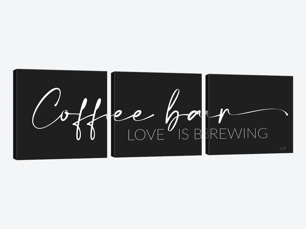 Coffee Bar by Lux + Me Designs 3-piece Canvas Print