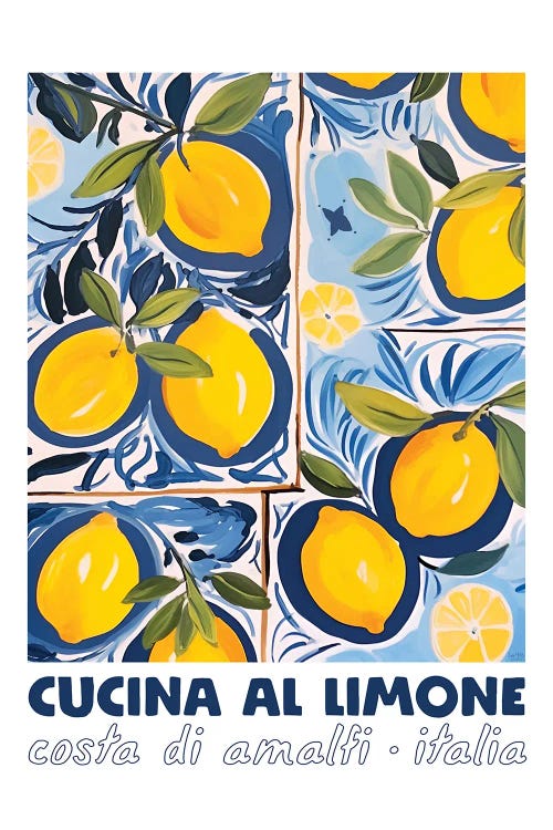 Cucina Al Limone by Lux + Me Designs wall art