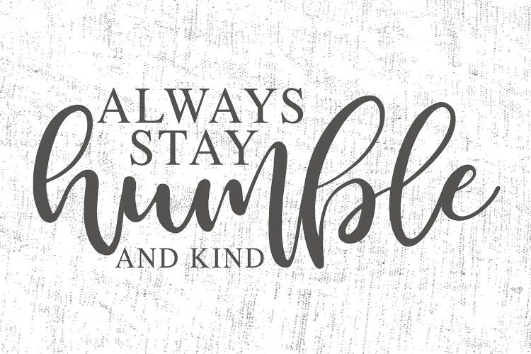 Humble And Kind