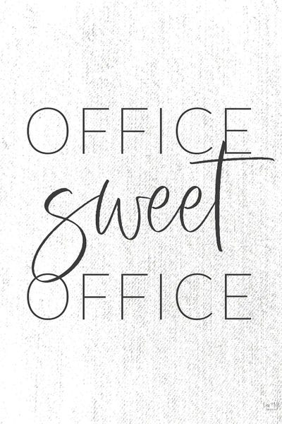 Inspirational Office: Office Sweet Office by Lux + Me Designs