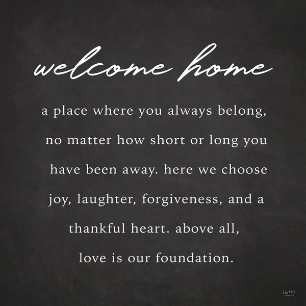 Welcome Home
