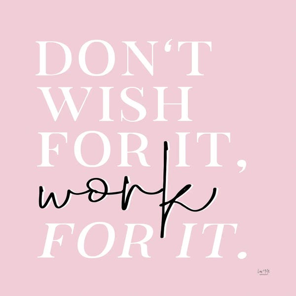 Lux + Me Designs: Work For It by Lux + Me Designs