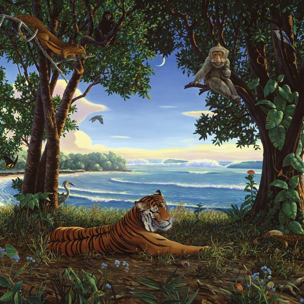 Charles Lynn Bragg: Java Jungle by Charles Lynn Bragg