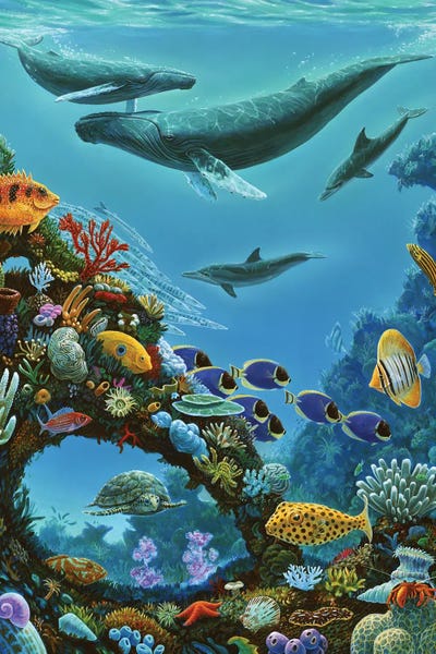 Reptiles & Amphibians: Beauty And The Reef by Charles Lynn Bragg