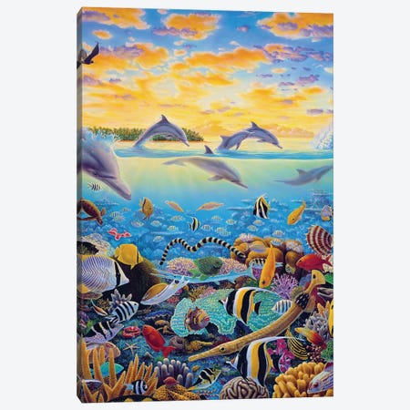 Tales Of Tavarua Canvas Print #LYB30} by Charles Lynn Bragg Canvas Art