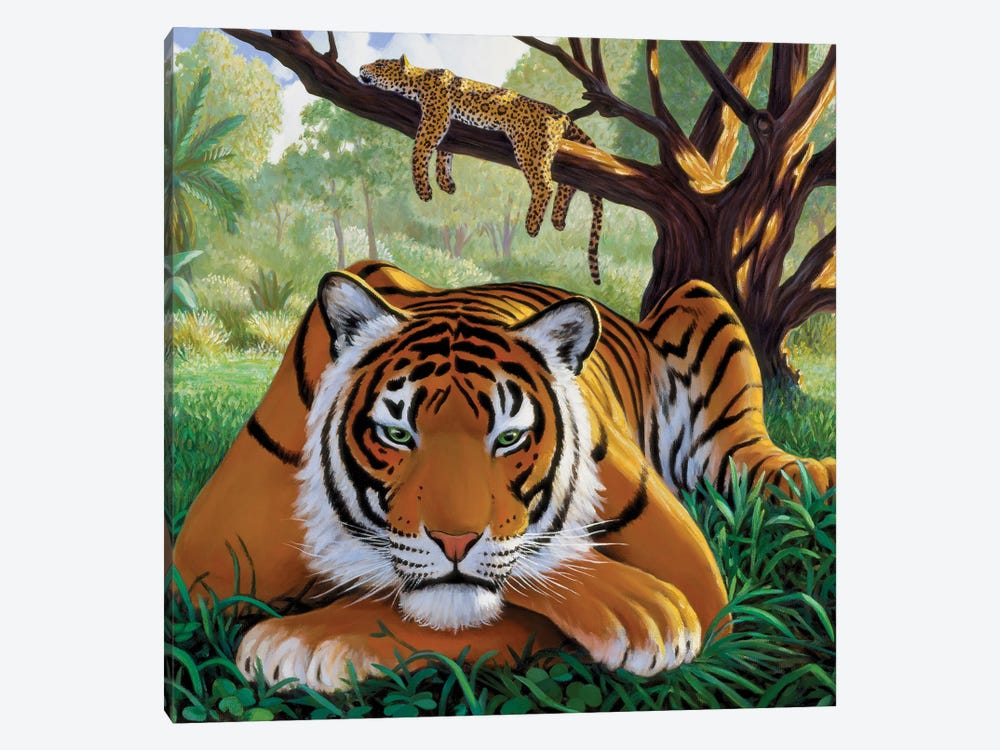 They Rested by Charles Lynn Bragg 1-piece Canvas Art Print