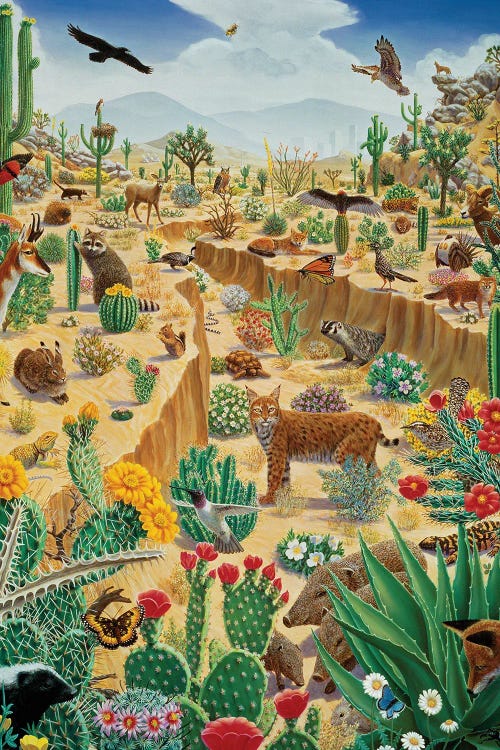Last Oasis by Charles Lynn Bragg wall art