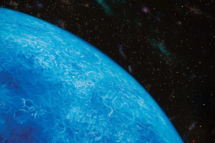 Water Planet by Charles Lynn Bragg wall art
