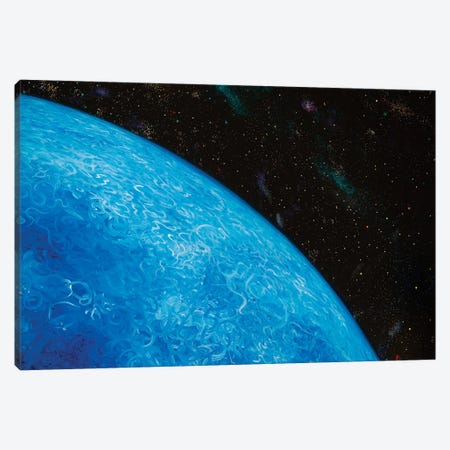 Water Planet Canvas Print #LYB48} by Charles Lynn Bragg Canvas Art Print