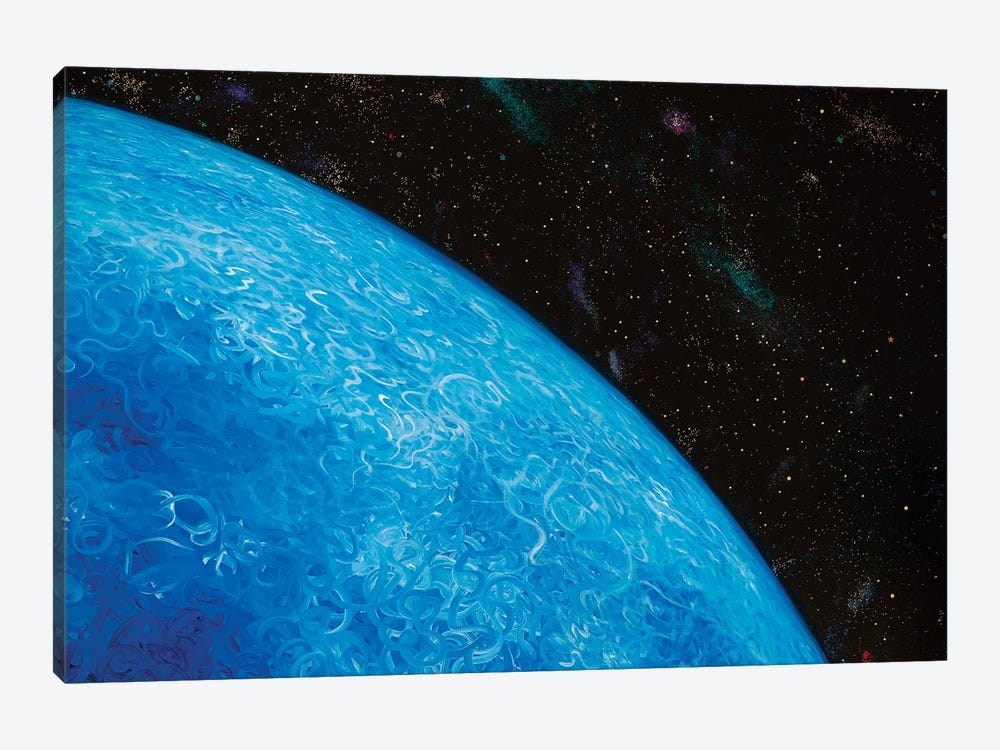 Water Planet by Charles Lynn Bragg 1-piece Canvas Wall Art