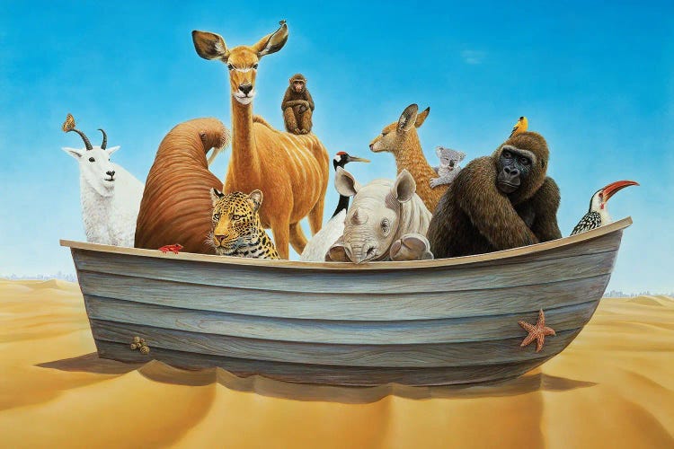 Bon Voyage by Charles Lynn Bragg wall art