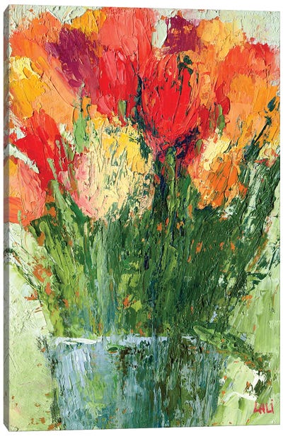 Tulips Canvas Art Print - Lelya Chara