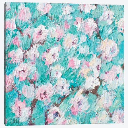 Sakura Canvas Print #LYC86} by Lelya Chara Canvas Print