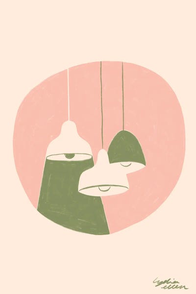 Bright by Lydia Ellen multi panel art