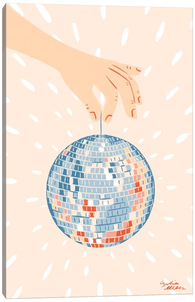Party Canvas Art Print - Disco Balls