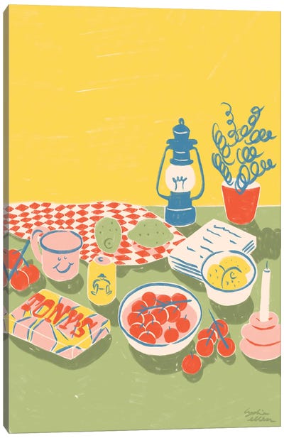 Lemonade Canvas Art Print - Cherry Art
