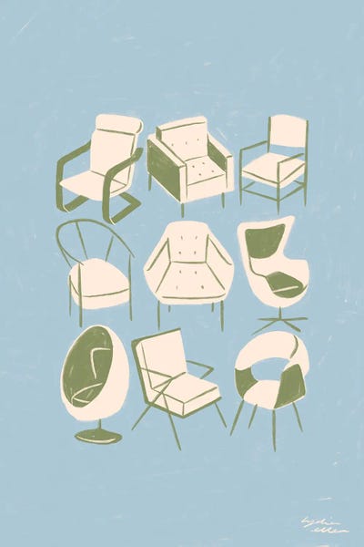 Lydia Ellen: Chairs by Lydia Ellen