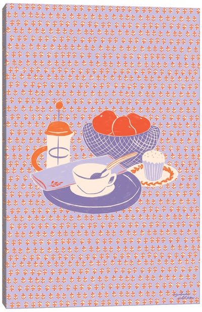 Pattern Canvas Art Print - Cake & Cupcake Art
